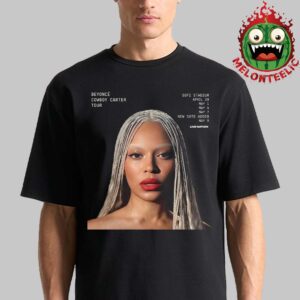 Beyonce Official Poster Cowboy Carter Tour At Sofi Stadium In Inglewood California On April 28 And May 1 4 7 9 2025 Unisex T-Shirt