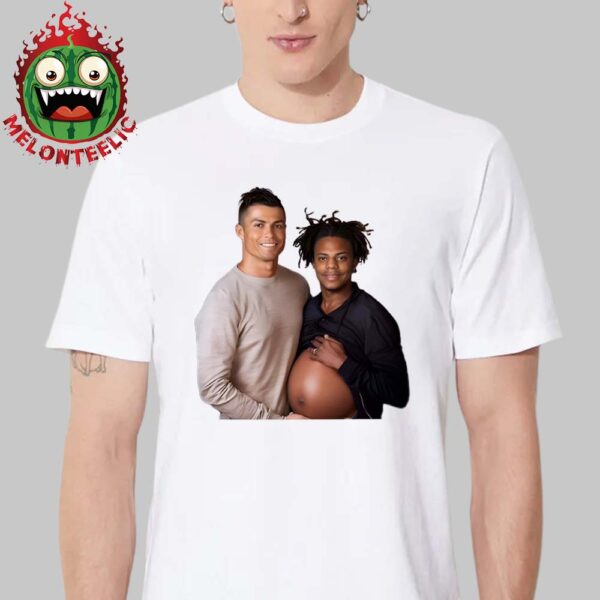 Christiano Ronaldo And Speed Pregnant Meme Unisex T-Shirt