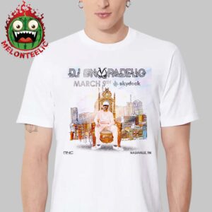 DJ Snoopadelic With Snoop Dogg Event Poster Live At Skydeck in Nashville TN On Sunday March 9th 2025 Unisex T-Shirt