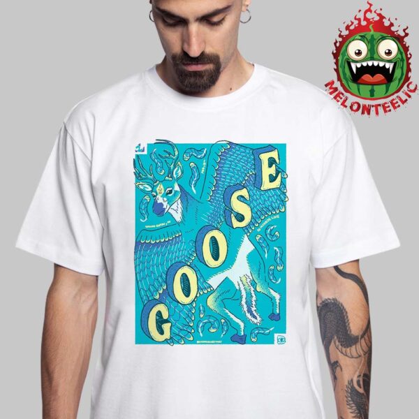 Goose The Band Event Poster At 20 Monroe Live In Grand Rapids MI On February 13th 2025 Unisex T-Shirt