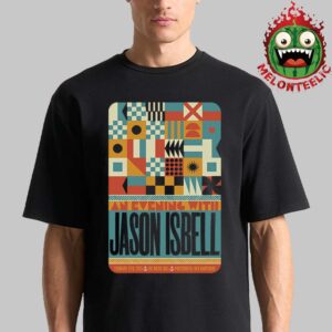 Jason Isbell Event Poster At The Music Hall In Portsmouth New Hampshire On February 17th 2025 Unisex T-Shirt