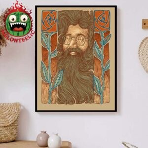 Jerry Garcia Limited Edition Poster 2025 Home Decor Poster Canvas