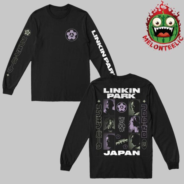 Linkin Park From Zero Merch Tee World Tour Lip Japan Tokyo 2025 Long Sleeve Shirt