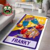 Los Angeles Lakers X One Piece Character Poster Jinbe Game Night Collab On February 28th 2025 Home Decor Rug Carpet