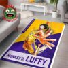 Los Angeles Lakers X One Piece Zoro NBA House Decor Rug Carpet