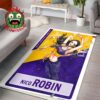 Los Angeles Lakers X One Piece Character Poster Franky Game Night Collab On February 28th 2025 Home Decor Rug Carpet