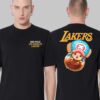 Los Angeles Lakers X One Piece Sanji Tee NBA Two Sides Unisex T-Shirt