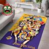 Los Angeles Lakers X One Piece Zoro NBA House Decor Rug Carpet