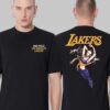 Los Angeles Lakers X One Piece Sanji Tee NBA Two Sides Unisex T-Shirt