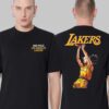 Los Angeles Lakers X One Piece Nami Tee NBA Two Sides Unisex T-Shirt