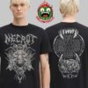 Necrot Merch Tee Tour 2025 Schedule Two Sides Unisex T-Shirt