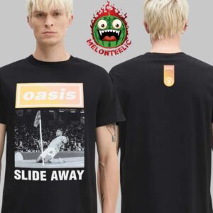 Oasis X Man City Up Slide Away Rodri Two Sides Unisex T-Shirt