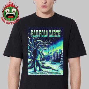 Railroad Earth Event Poster Winter 2025 Tour Dates List Unisex T-Shirt