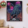 Rainbow Kitten Surprise With Medium Build At Red Rocks In Colorado On September 8th 2025 The Octopus Artwork Home Decor Poster Canvas