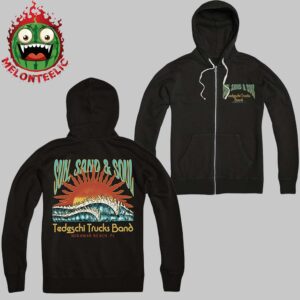 Tedeschi Trucks Band Sun Sand And Soul 2025 In Miramar Beach FL Unisex Zip Hoodie