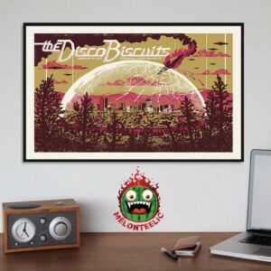 The Disco Biscuits Event Poster At Mission Ballroom In Denver CO On February 8th 2025 Home Decor Poster Canvas