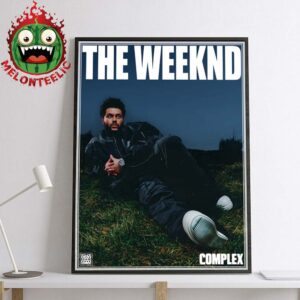 The Weeknd Complex Cover x GAS Lithograph Home Decor Poster Canvas