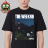 The Weeknd Hurry Up Tomorrow Stencil Logo Heavyweight Unisex Pullover Hoodie