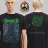 Necrot Merch Tee Tour 2025 Schedule Two Sides Unisex T-Shirt