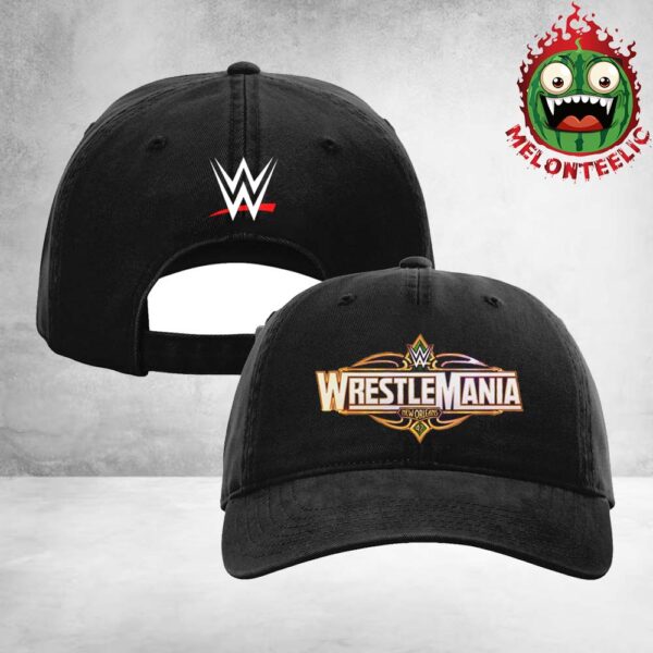 Wrestlemaria 42 At New Orleans In Louisiana Logo WWE 2025 Classic Cap Hat Snapback