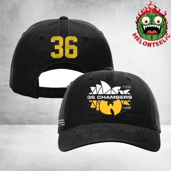 Wu Tang Clan 36 Chambers Celebrate 25 Year At Opera House In Sydney Australia Classic Cap Hat Snapback