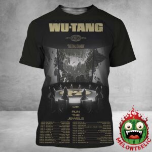 Wu Tang Clan With Run The Jewels The Final Chamber Tour 2025 Schedule All Over Print Shirt