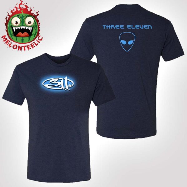 311 Band 30th Anniversary Merch Blue Album Alien Unisex T-Shirt