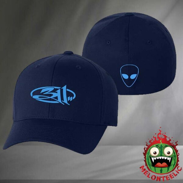 311 Band 30th Anniversary Merch Blue Album Classic Cap Hat Snapback