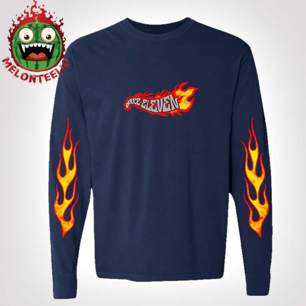 311 Band 30th Anniversary Merch Blue Album Flame Unisex Longsleeve