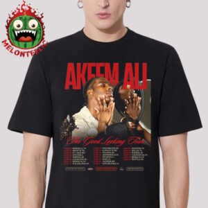 Akeem Ali Event Poster The Good Looking Tour 2025 Schedule Unisex T-Shirt