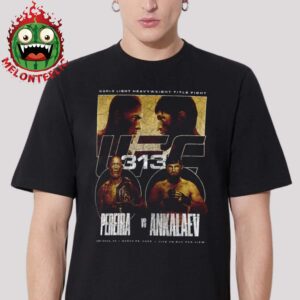 Alex Pereira Vs Magomed Ankalaev UFC 313 In Las Vegas NV Unisex T-Shirt