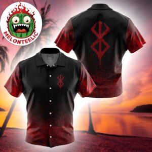 Brand Of Sacrifice Berserk Funny Summer 2025 Hawaiian Shirt For Men