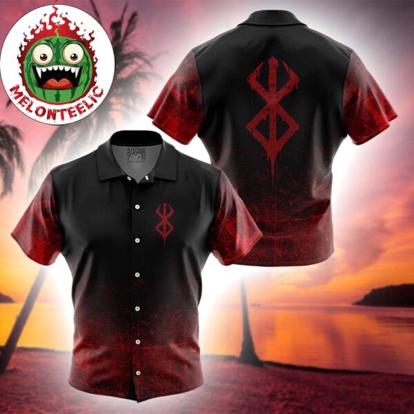 Brand Of Sacrifice Berserk Funny Summer 2025 Hawaiian Shirt For Men