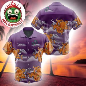 Chili Octo Aloha Splatoon Funny Summer 2025 Hawaiian Shirt For Family