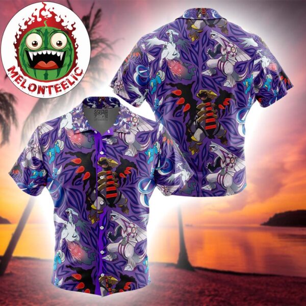 Dragon Type Pokemon Pokemon Funny Summer Collections 2025 Hawaiian Shirt For Family