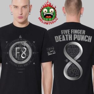 Five Finger Death Punch 5FDP F8 Living The Dream Tee Two Sides Unisex T-Shirt