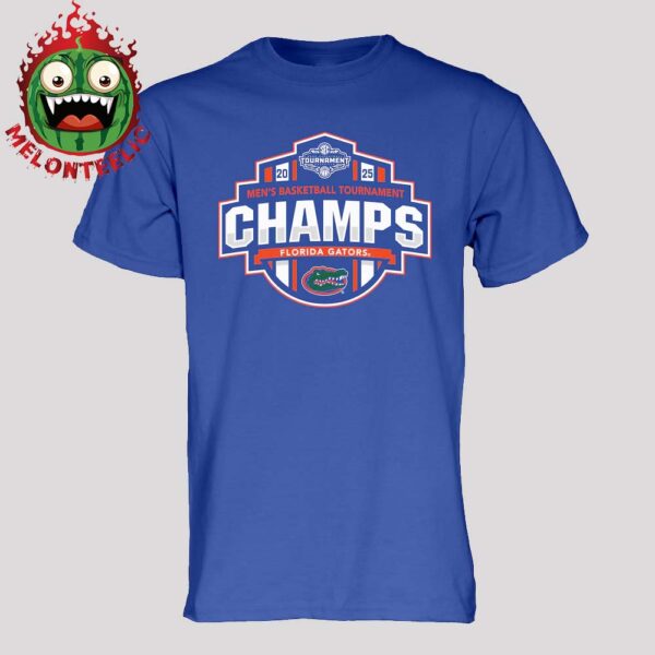 Florida Gators 2025 SEC Men’s Basketball Conference Tournament Champions Locker Room Unisex T-Shirt