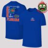 Florida Gators 2025 SEC Men’s Basketball Conference Tournament Champions Locker Room Unisex T-Shirt