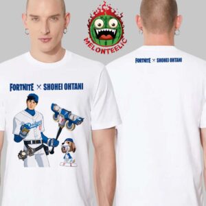 Fortnite X Shohei Ohtani Los Angeles Dodgers 17 MLB Two Sides Unisex T-Shirt