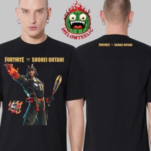 Fortnite X Shohei Ohtani Samurai Shohei Outfit MLB Two Sides Unisex T-Shirt