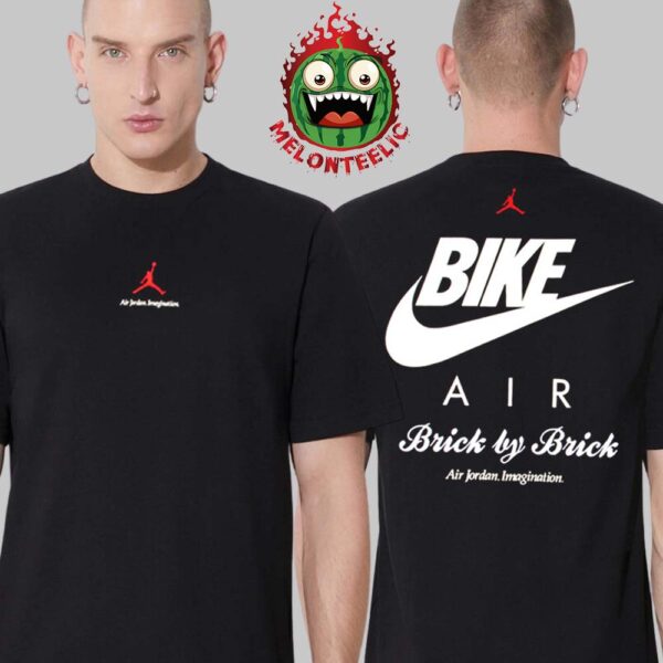 Jordan X Nigel Sylvester Brick By Brick Tee Black Two Sides Unisex T-Shirt