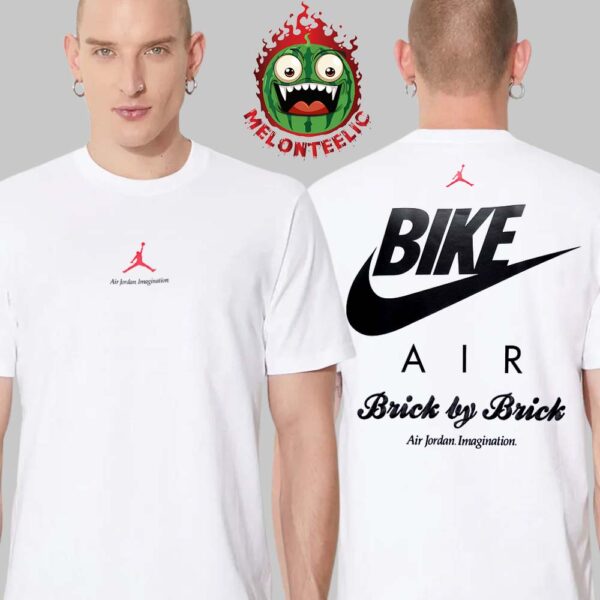 Jordan X Nigel Sylvester Brick By Brick Tee White Two Sides Unisex T-Shirt