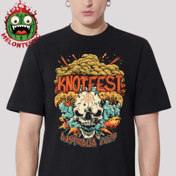 Knotfest Australia 2025 Merch Tee Exploding Goat Unisex T-Shirt