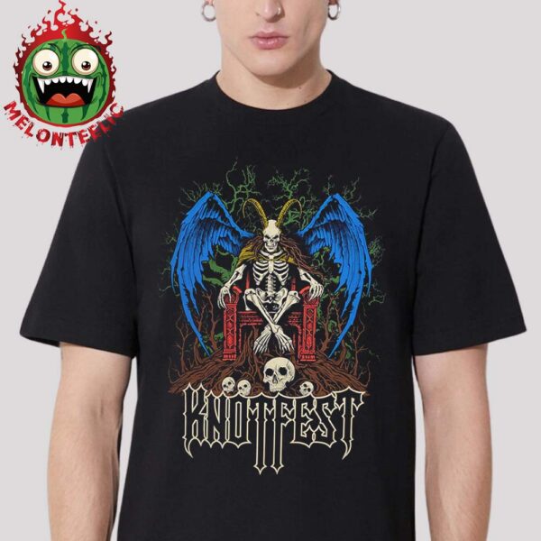 Knotfest Australia 2025 Merch Tee Winged Goat God Unisex T-Shirt