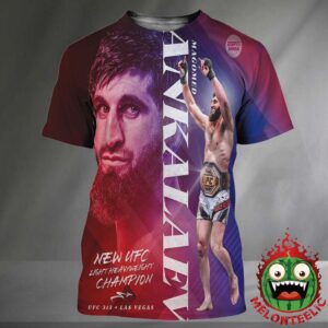 Magomed Ankalaev Is The New UFC Light Heavyweight Champions 2025 MMA All Over Print Shirt