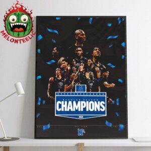 Memphis Basketball Are Regular Season Champions 2025 Home Decor Poster Canvas