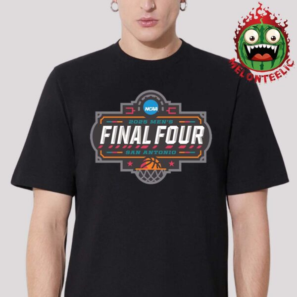 NCAA 2025 Men’s Basketball Final Four San Antonio Logo Unisex T-Shirt