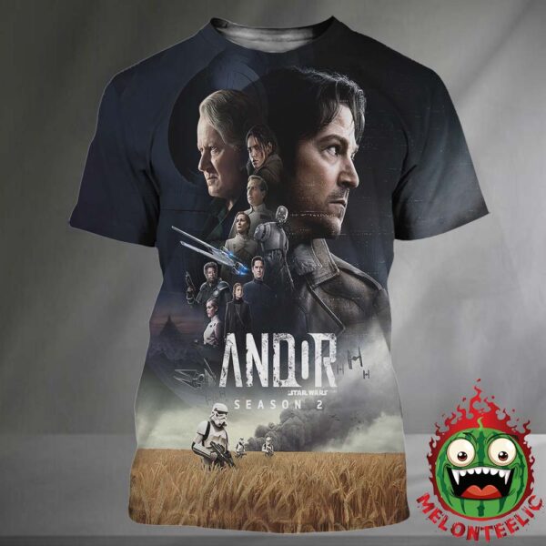 New Poster For Star Wars Andor Season 2 April 22 On DisneyPlus All Over Print Shirt