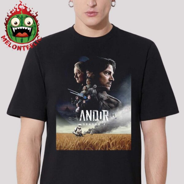 New Poster For Star Wars Andor Season 2 April 22 On DisneyPlus Unisex T-Shirt