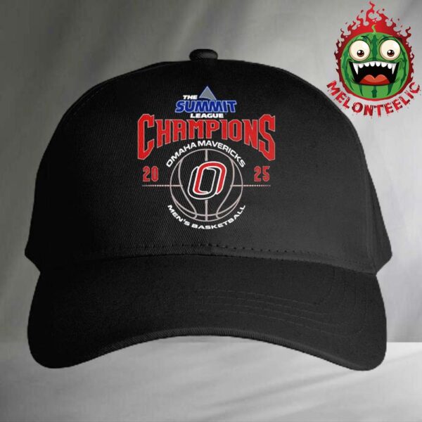 Omaha Mavericks Men’s Basketball 2025 Summit League Tournament Champions Classic Cap Hat Snapback